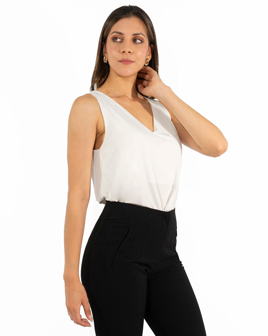 Blusa en Venecia Karen Blanco