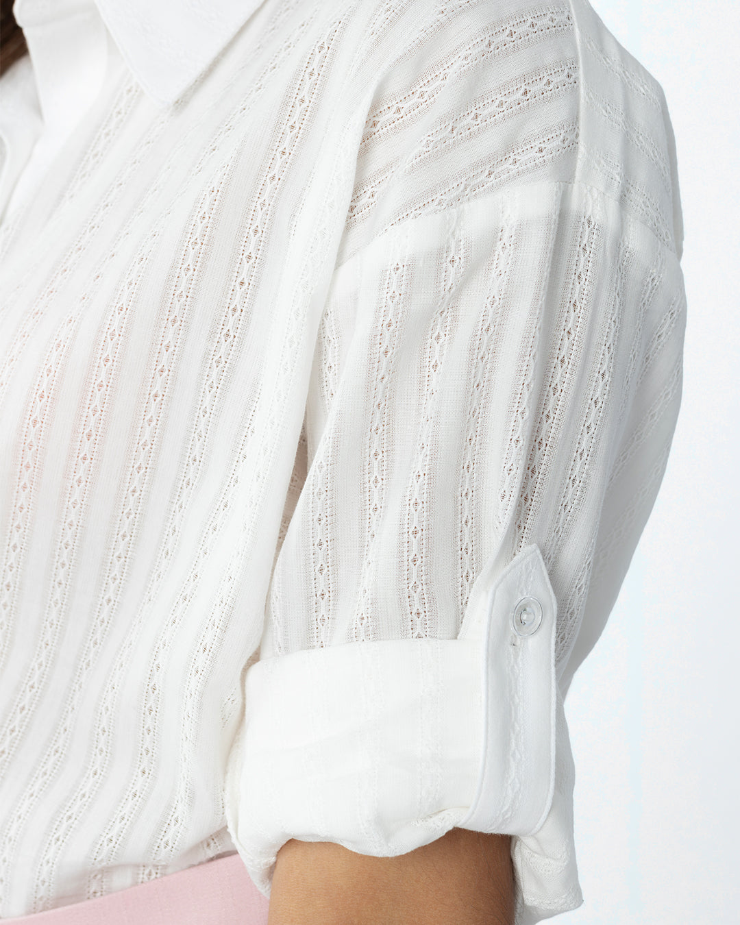 Camisa de Dobby Triana Blanco