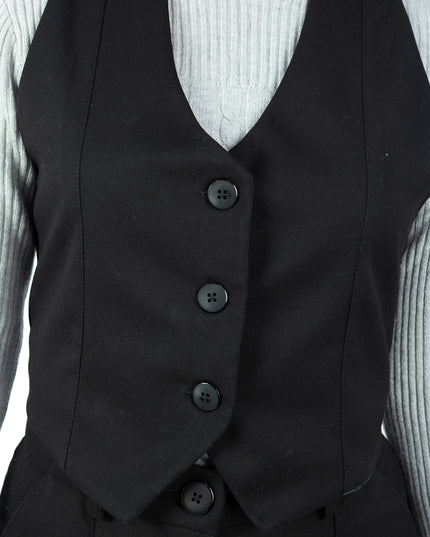 Chaleco en Sisley Abby Negro