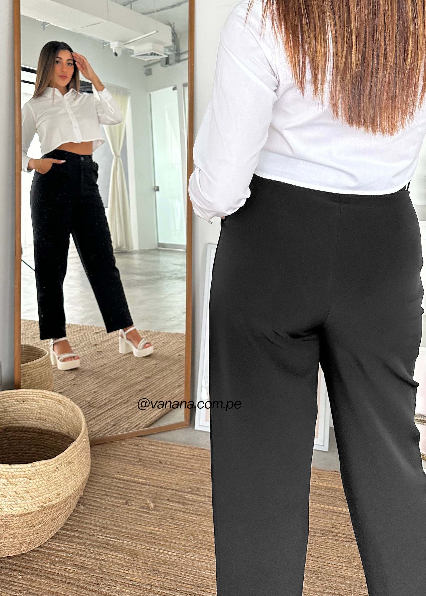 Pantalón en Catania Luisa Negro
