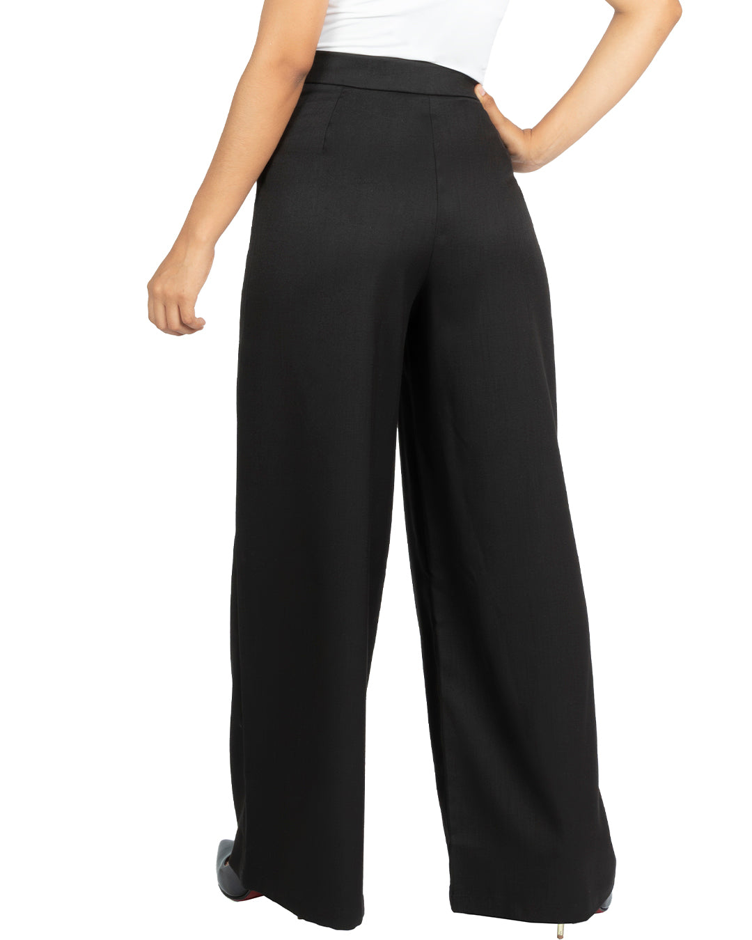 Pantalón en Lino Atenea Negro