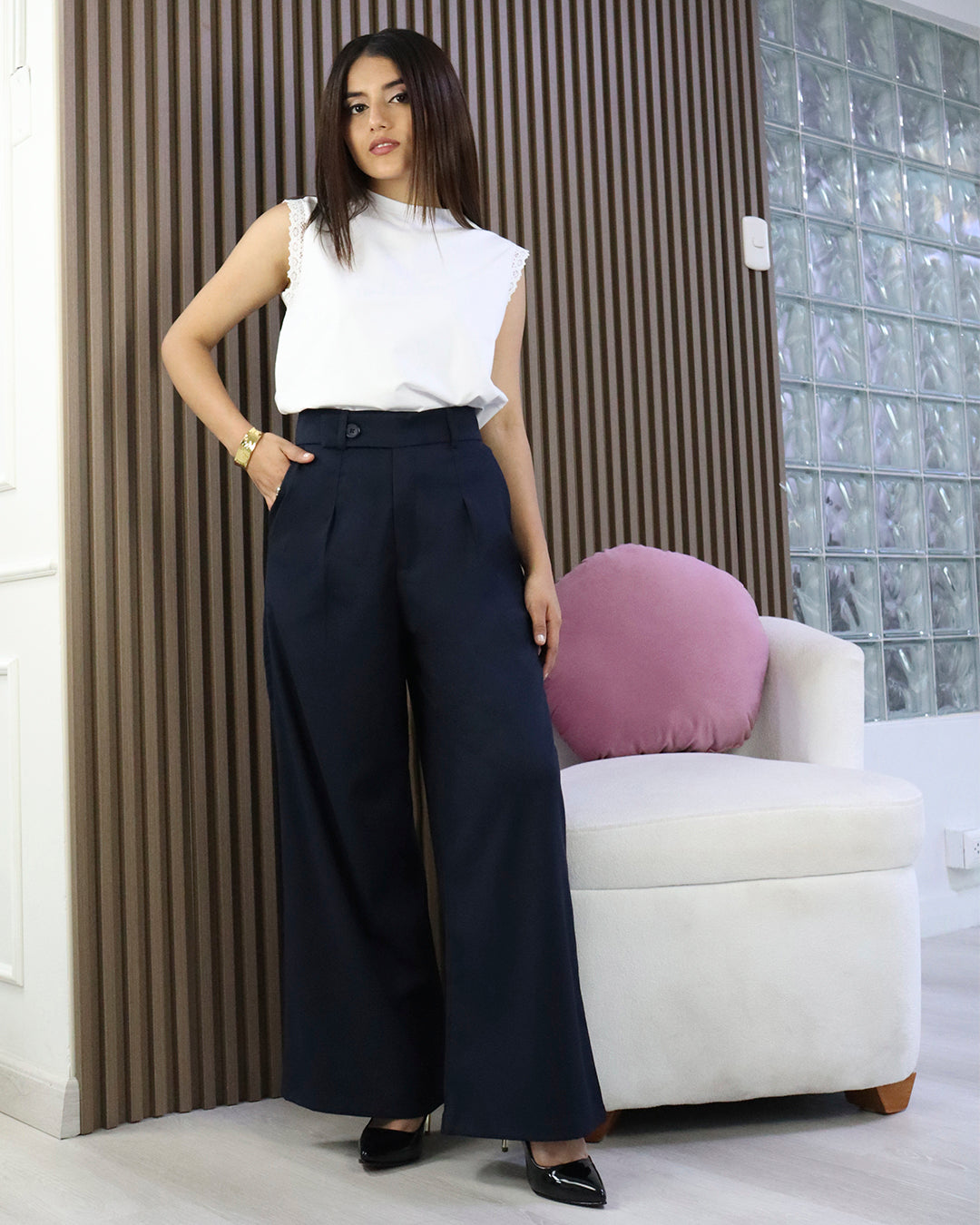 Sisley Pantalones Para Mujer Con Pantalones SISLEY Para Mujer