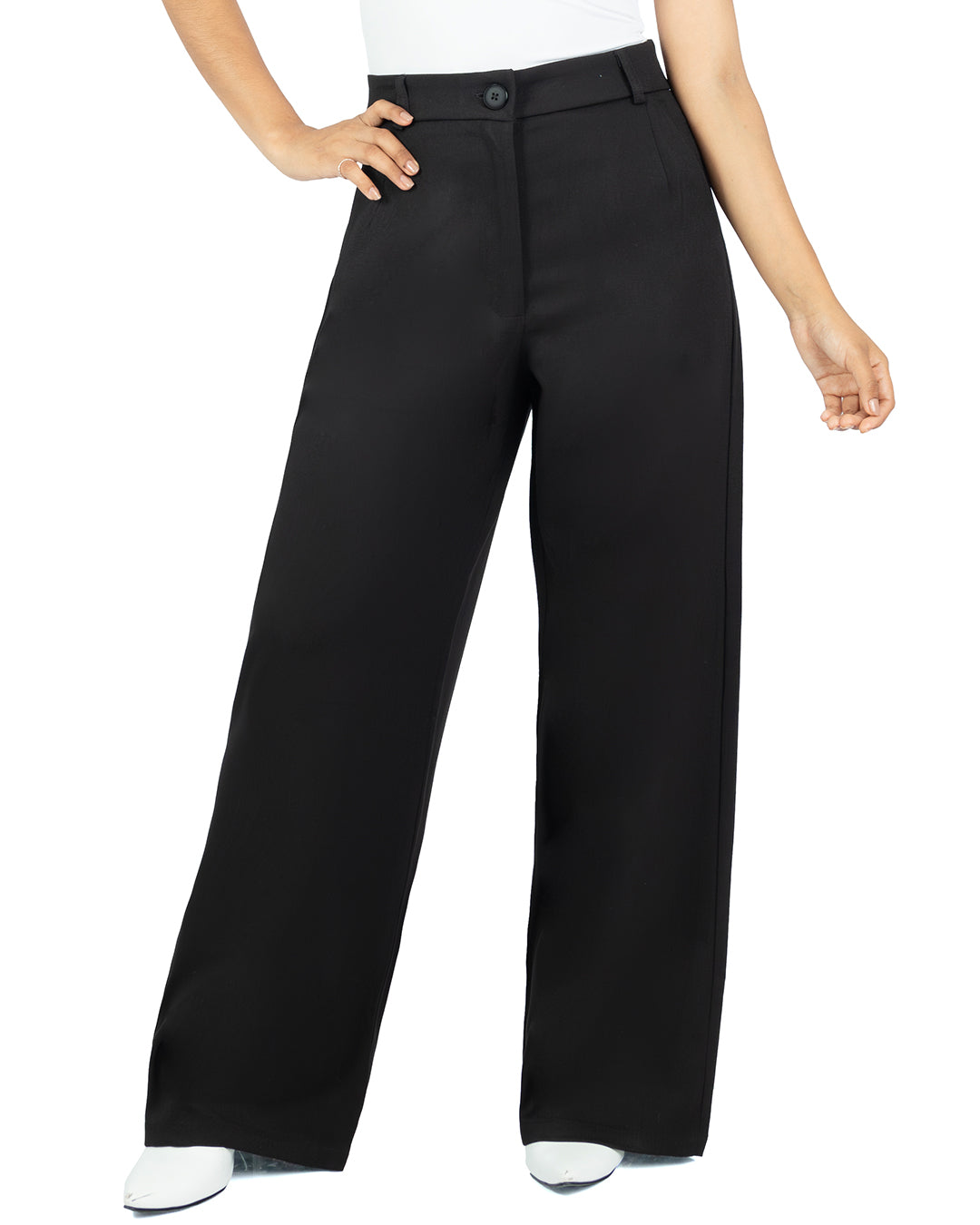 Pantalón en Lino Mia Negro