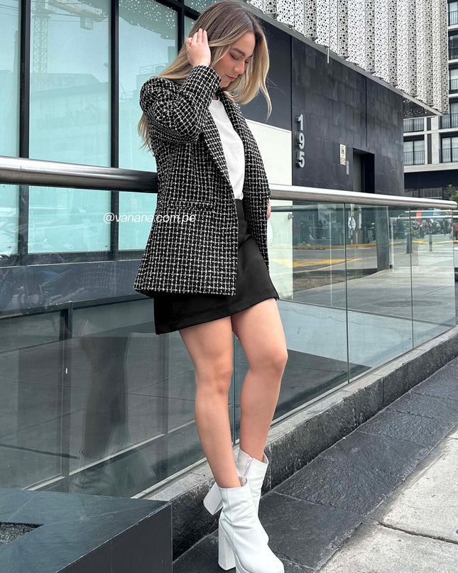Blazer Corte Princesa Nina Beige