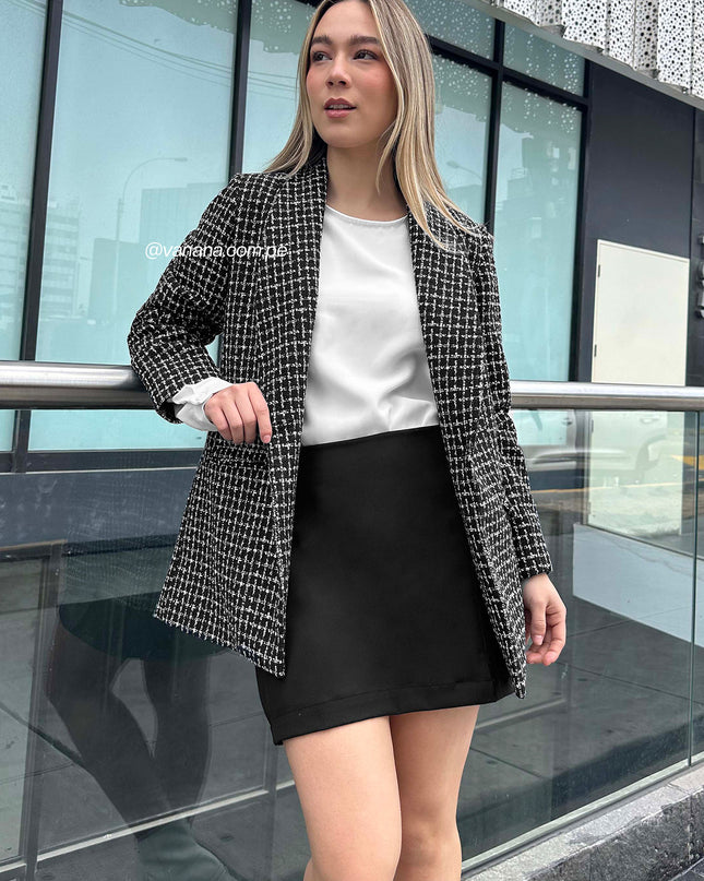 Blazer Corte Princesa Nina Beige