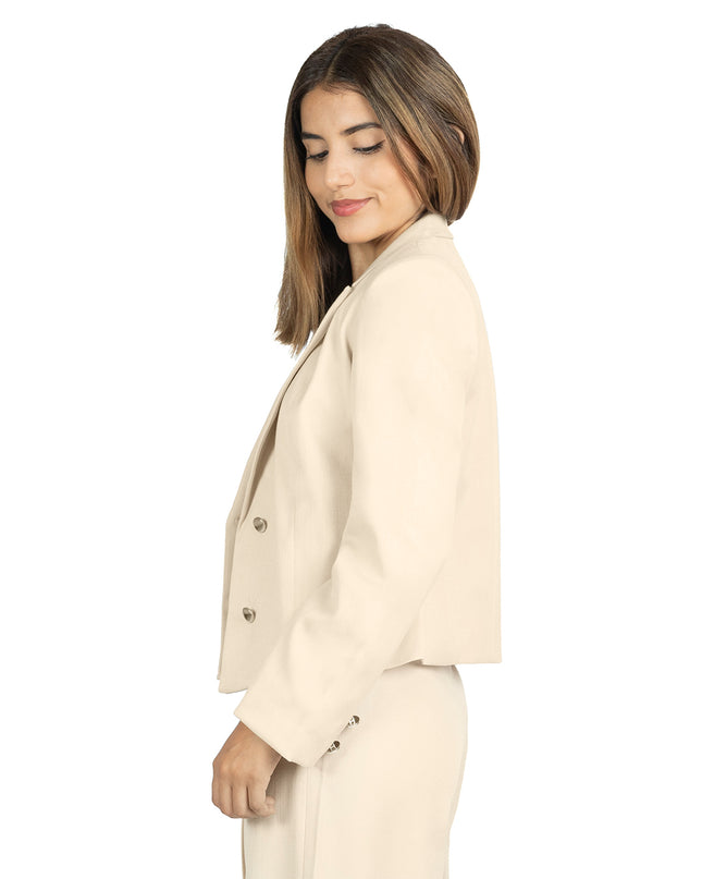 Blazer en Lino Amira Beige