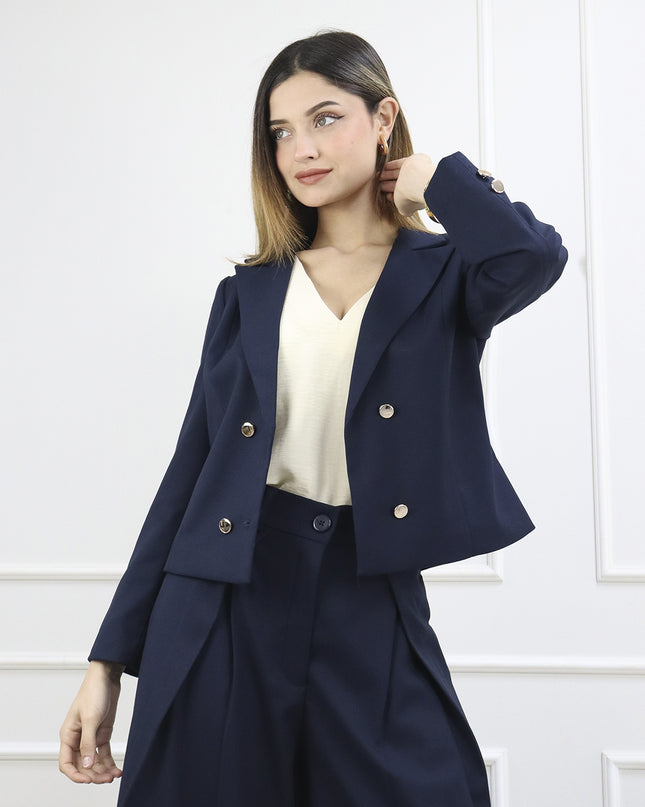 Blazer en Sisley Amira Azul Marino