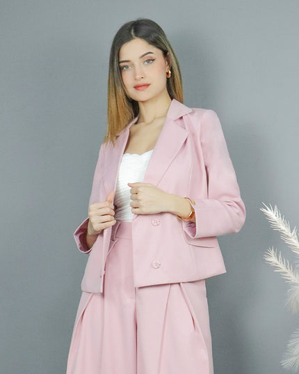 Blazer en Sisley  Brisa Rosa