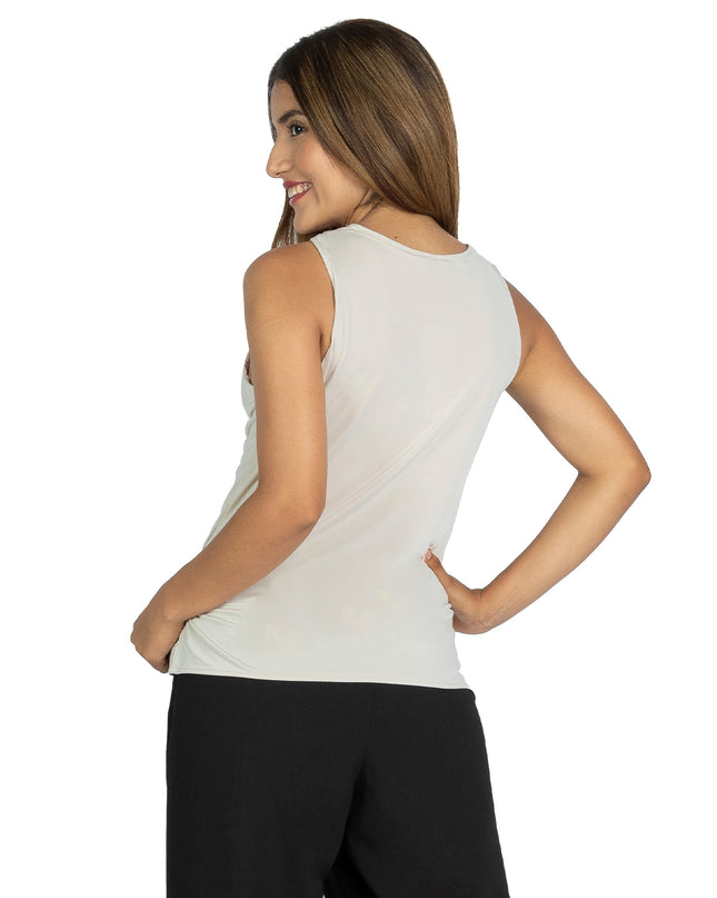 Blusa en Venecia Ari Beige