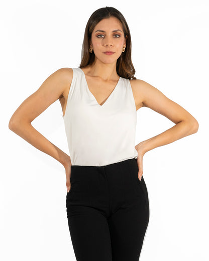 Blusa en Venecia Karen Blanco