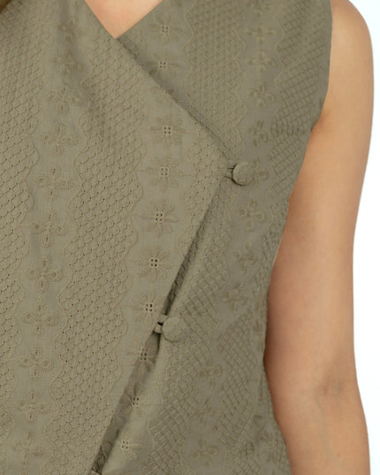 Blusa en Cotton Lady Moca