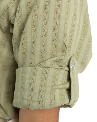 Camisa de Dobby Triana Olivo
