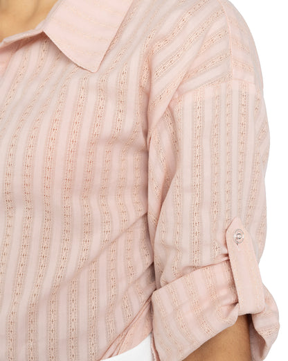 Camisa de Dobby Triana Rosa