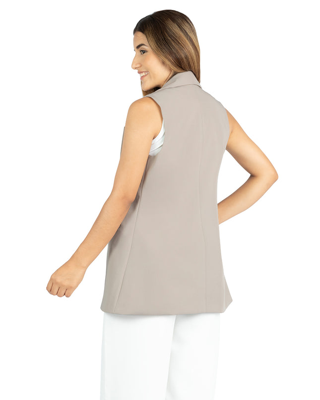 Chaleco en Klein Xiana Beige Oscuro