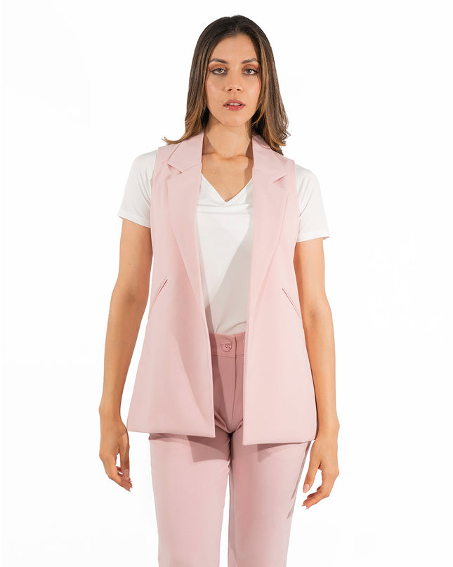 Chaleco en Aura Xiana Rosa