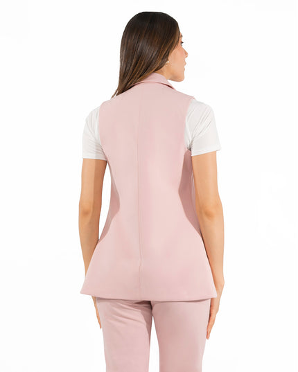 Chaleco en Aura Xiana Rosa