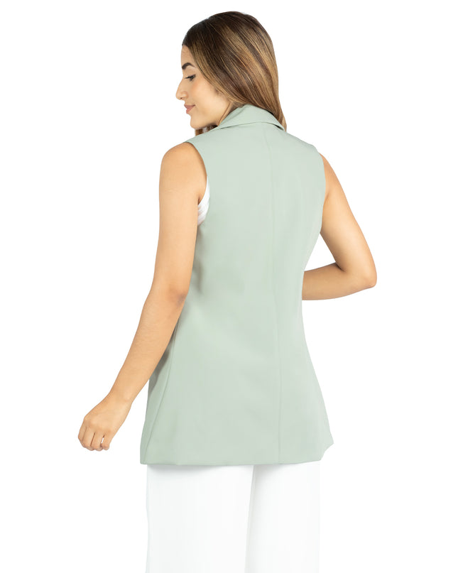 Chaleco en Klein Xiana Verde