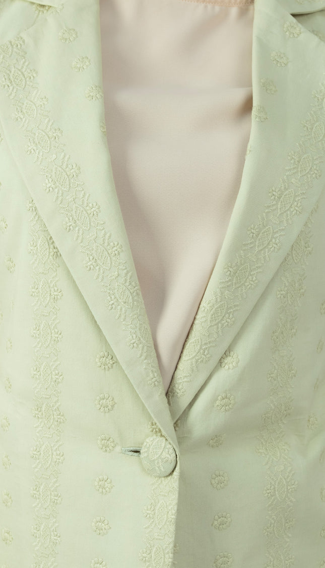 Chaleco Zara de Cotton Espiga, Menta