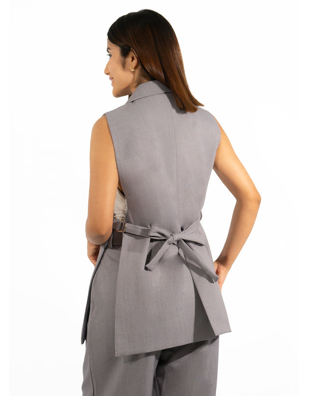 Chaleco en Milano Zara Gris