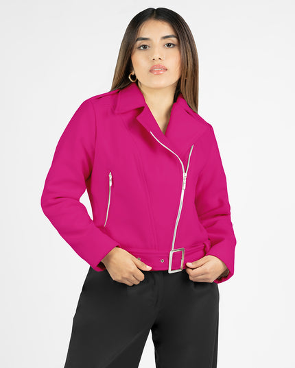 Chaqueta en Paño Sofia Fucsia