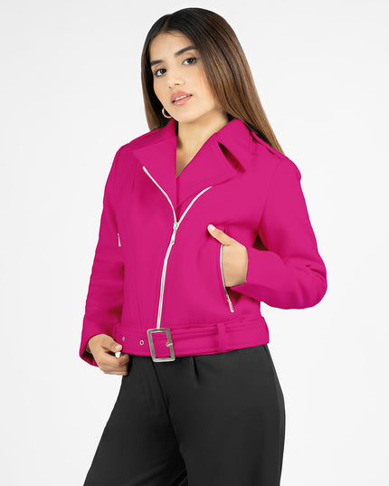 Chaqueta en Paño Sofia Fucsia