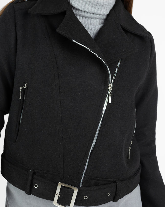 Chaqueta en Paño Sofia Negro