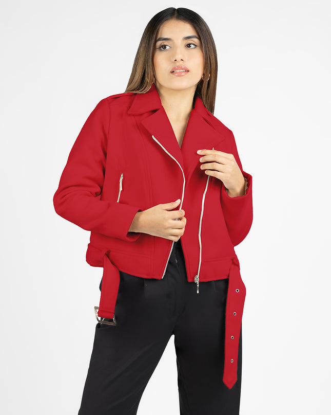 Chaqueta en Paño Sofia Rojo