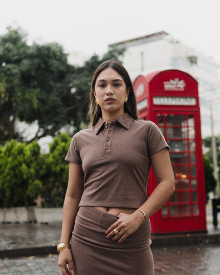 Polo Cuello Camisero Carolina en Canberra