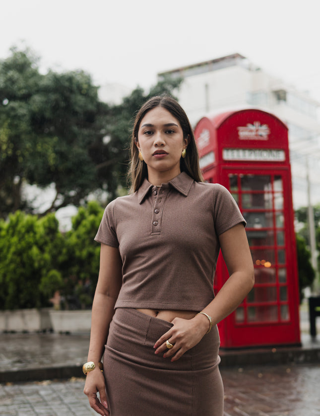 Polo Cuello Camisero Carolina en Canberra