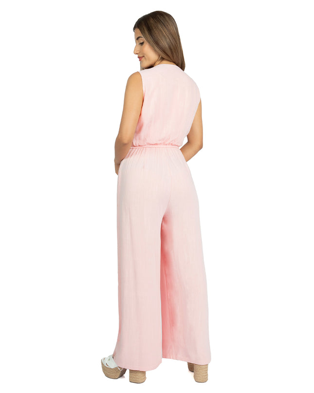 Enterizo de Lino Nuru Rosa