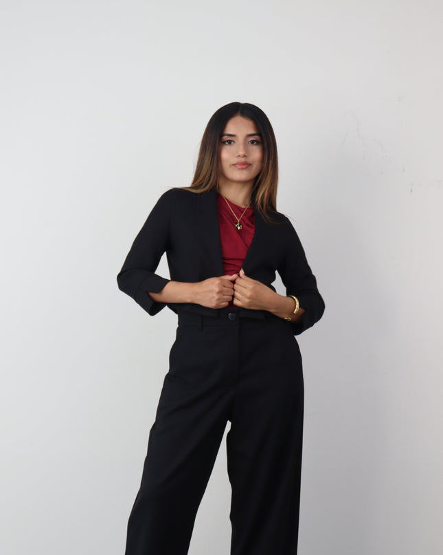 Blazer Crop Giana en Sisley