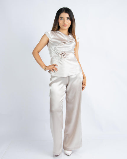 Pantalon Alice en Satín