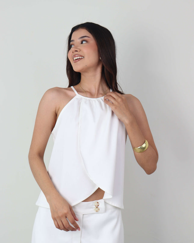 Top PETALO en Lino Rayón