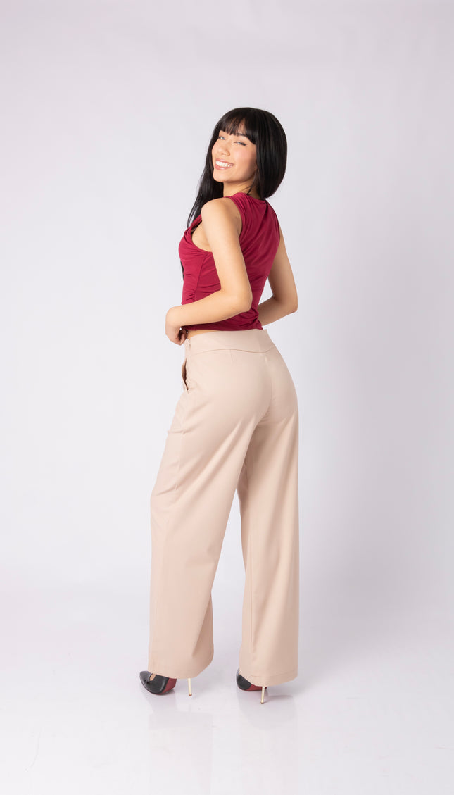 Pantalón Mily en tela Sisley