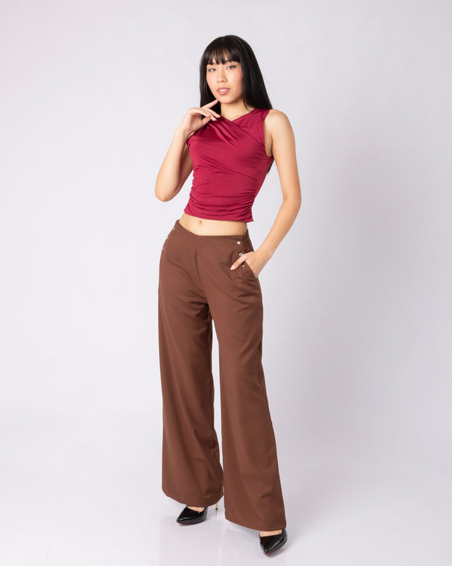 Pantalón Mily en tela Sisley