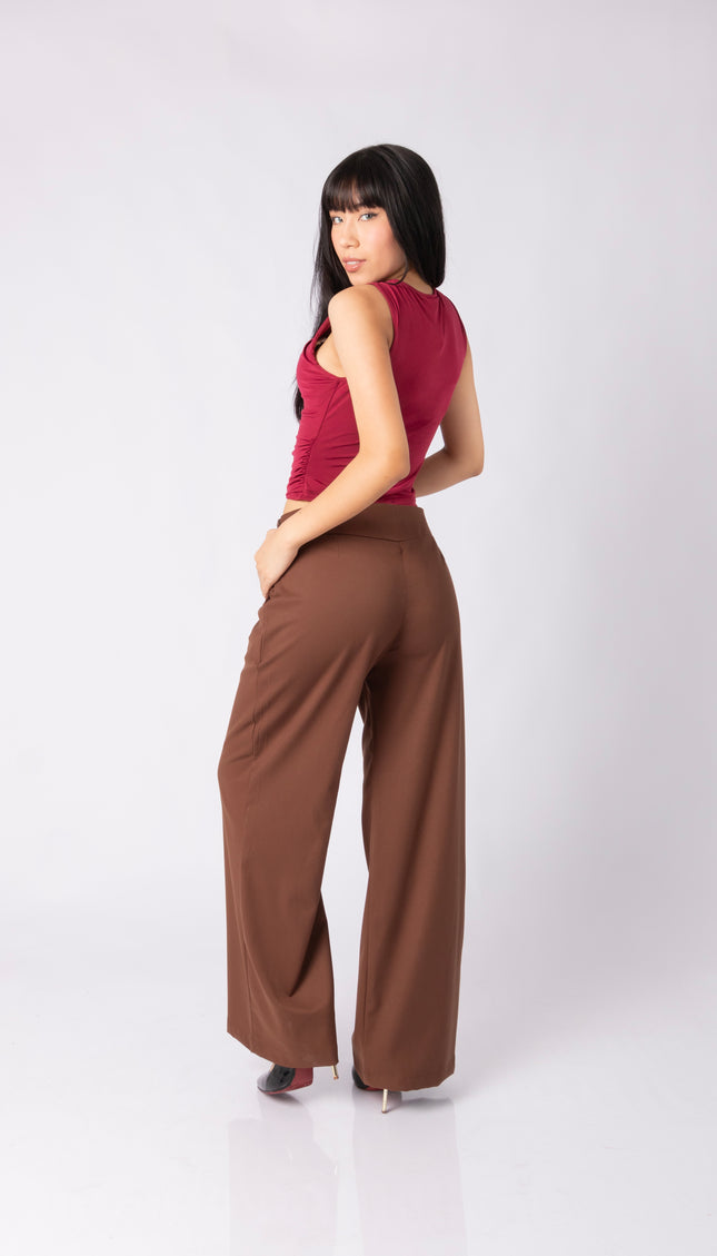 Pantalón Mily en tela Sisley