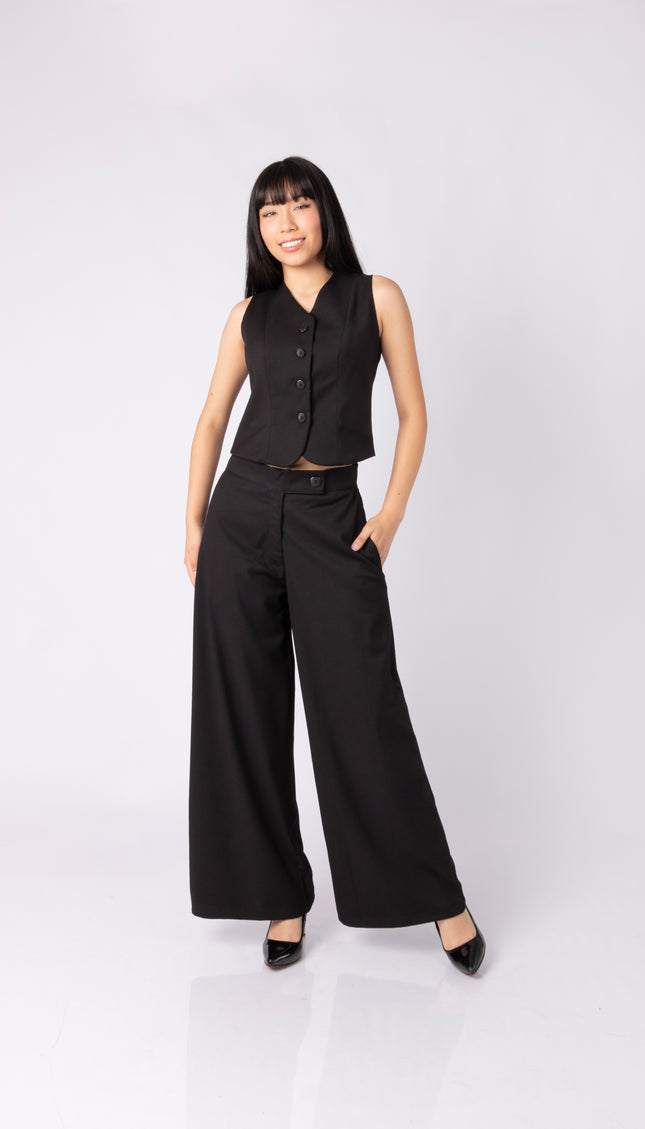 Pantalón Larisa en tela Sisley