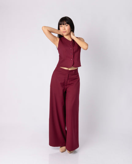 Pantalón Larisa en tela Sisley