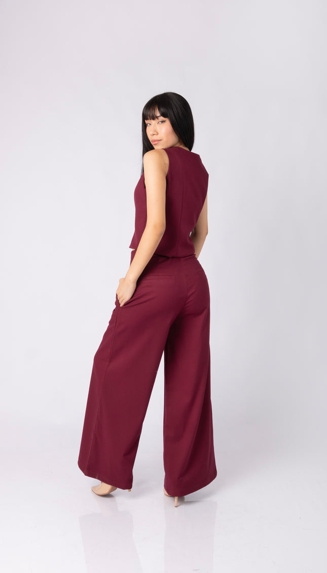 Pantalón Larisa en tela Sisley