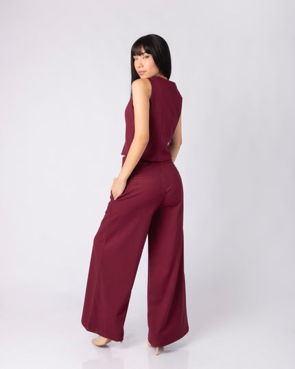 Pantalón Larisa en tela Sisley