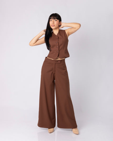 Pantalón Larisa en tela Sisley