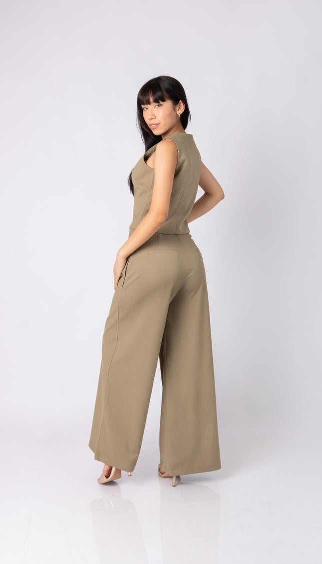 Pantalón Larisa en tela Sisley