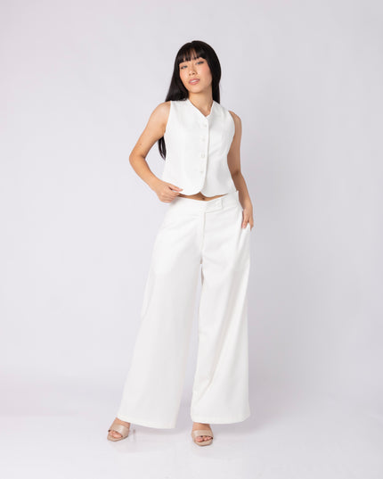Pantalón Larisa en tela Sisley