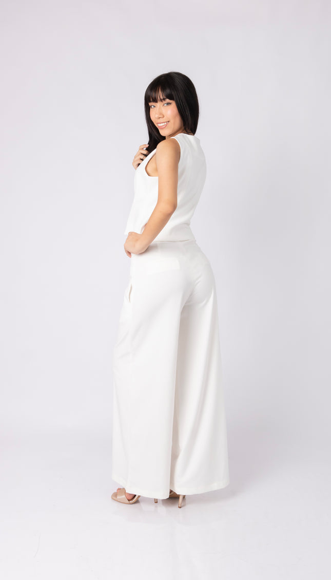 Pantalón Larisa en tela Sisley