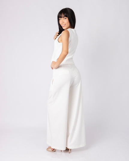 Pantalón Larisa en tela Sisley