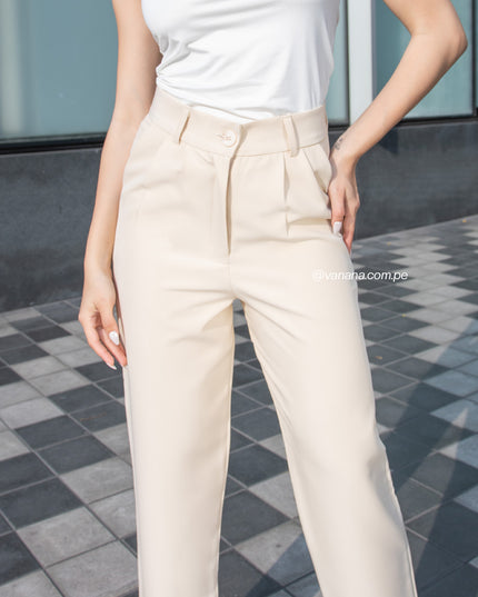 Pantalón con Pinzas Luisa Marfil