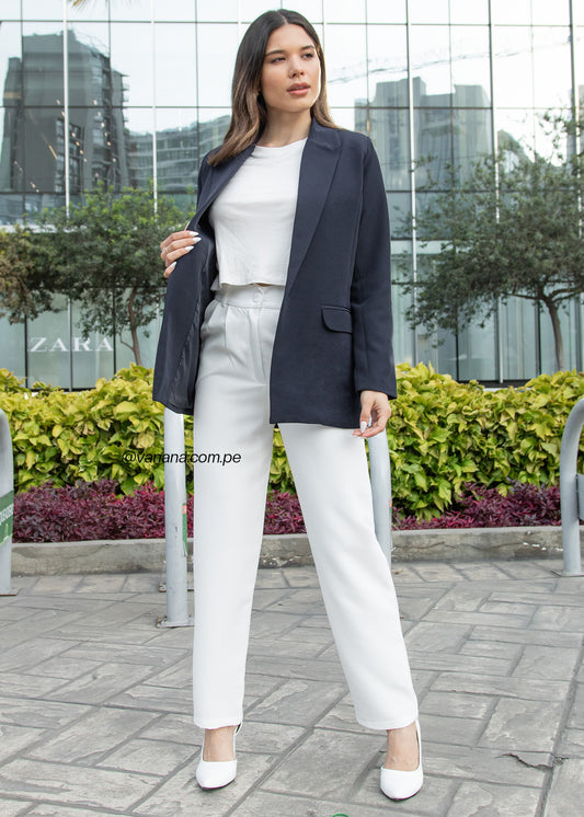 Pantalón con Pinzas Luisa Perla