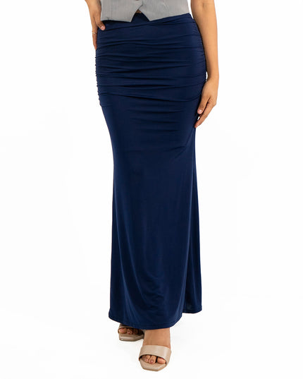 Maxi Falda Venecia Azul