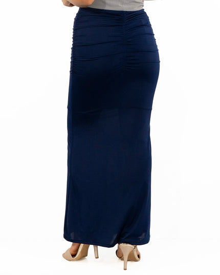 Maxi Falda Venecia Azul