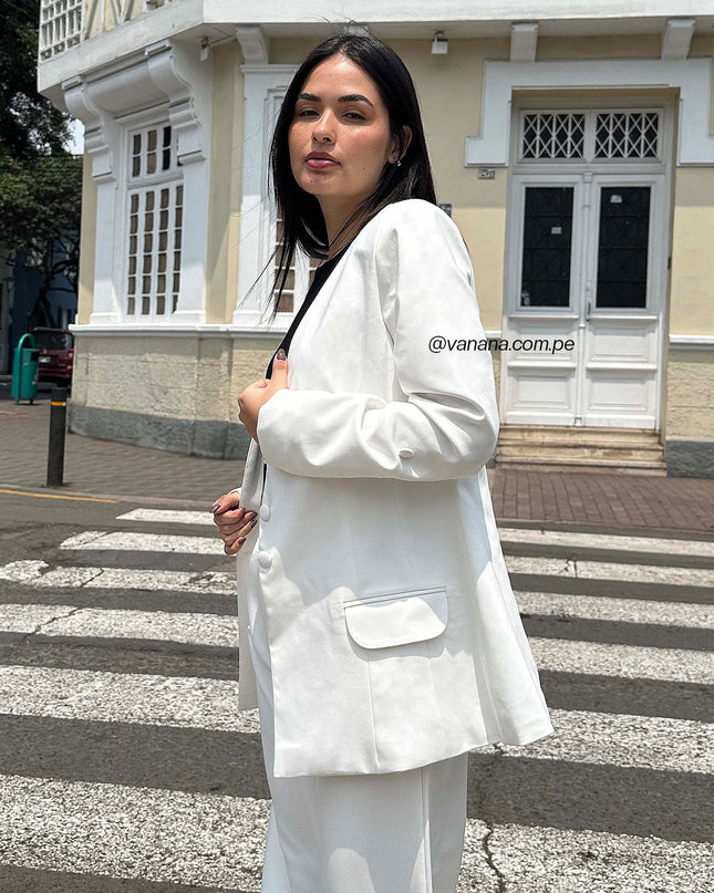 Blazer Mango Olivia Perla